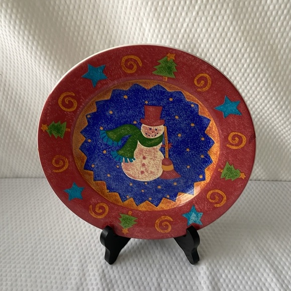 Potpourri Mix and Match Sango Holiday Bells Sue Zipkin Salad Plates. - Picture 3 of 10